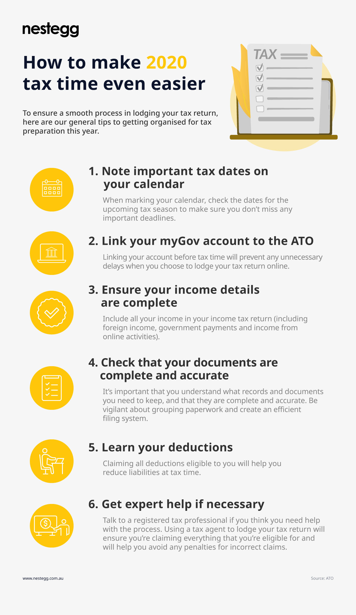 How to make 2020 tax time even easier